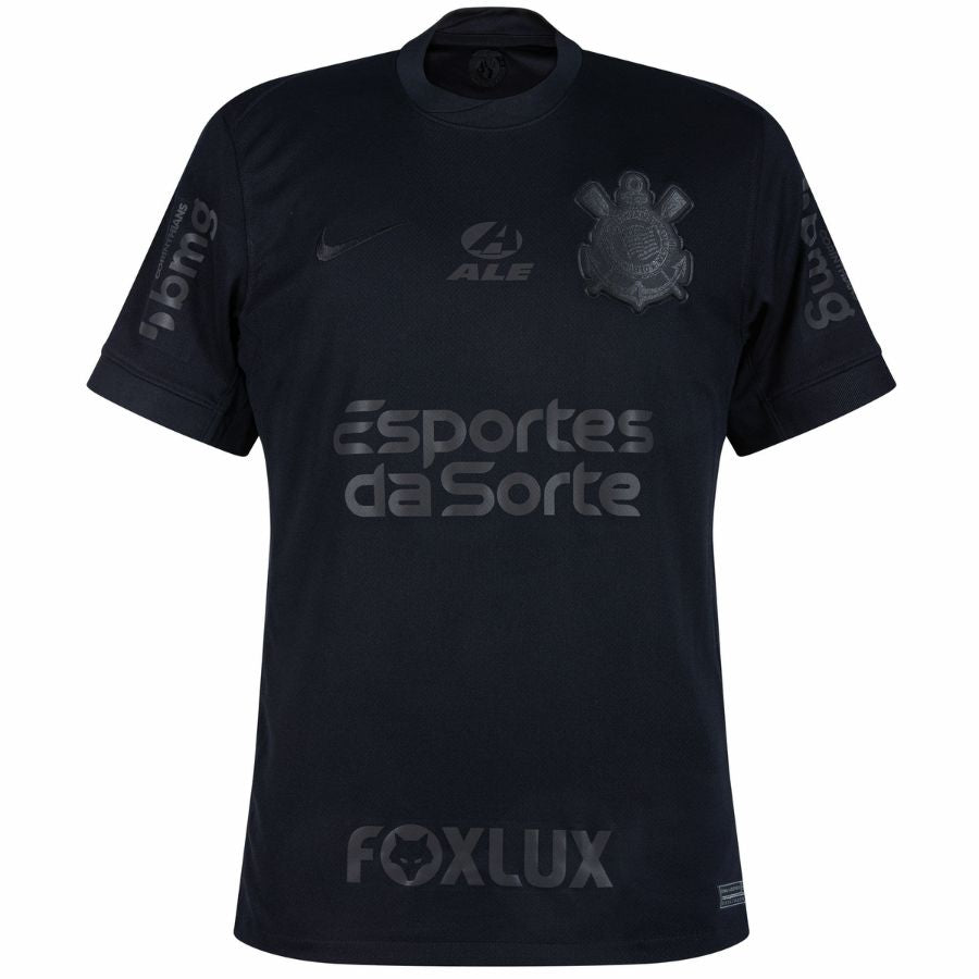 Corinthians Yuri Alberto 9 Away Fan Jersey 2024/25 Full Sponsor (Official Printing)