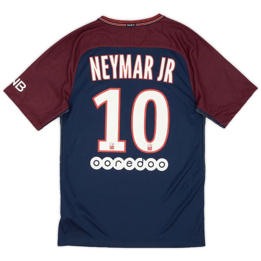 PSG Retro Home 2017/18 Fan Jersey Neymar Jr 10