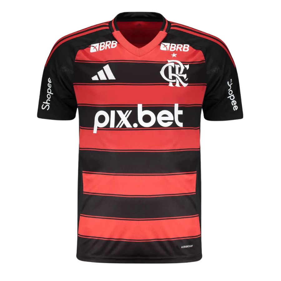 Flamengo De Arrascaeta 10 Home Fan Jersey 2025/26