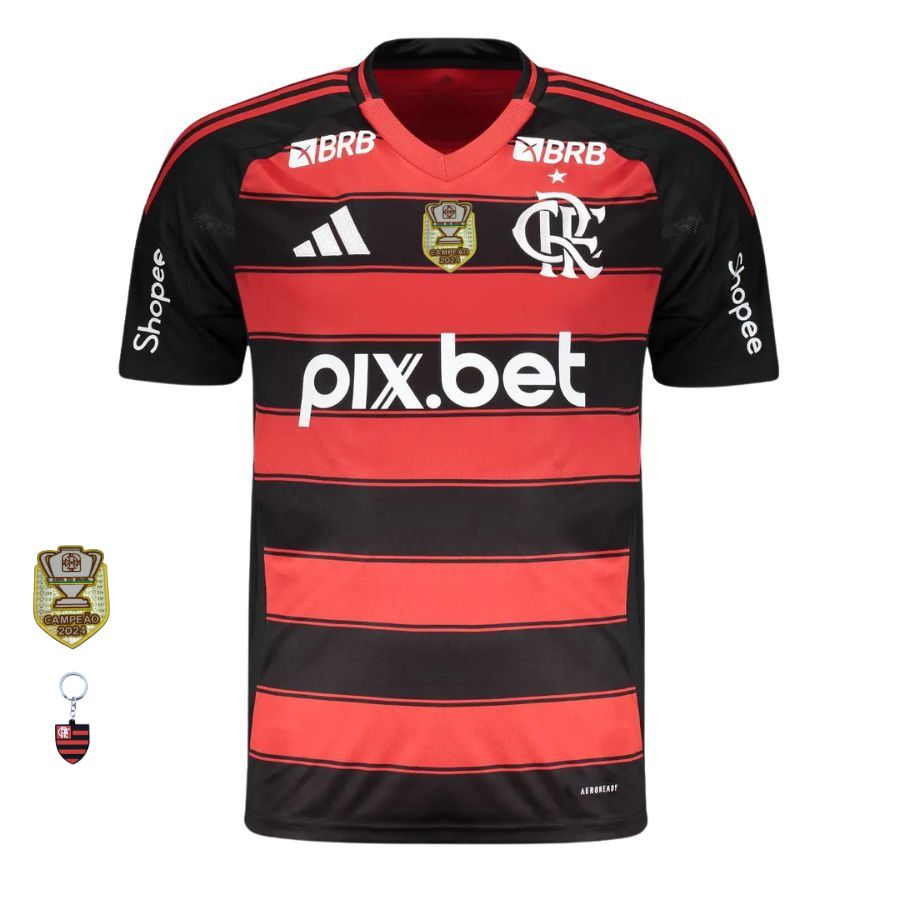 Flamengo De Arrascaeta 10 Home Fan Jersey 2025/26