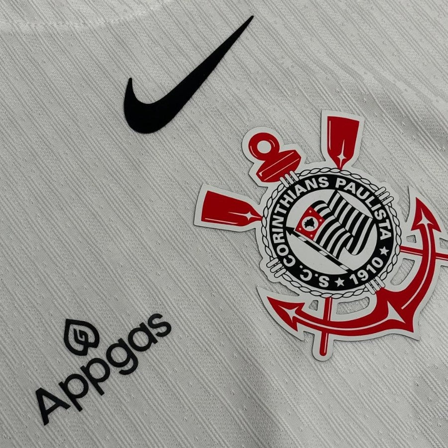 Corinthians Home AUTHENTIC PLAYER 2025/26 Full Sponsor (Official Printing)