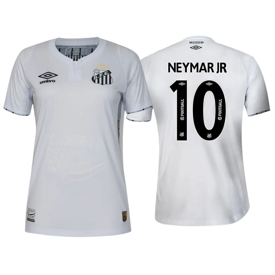 Santos Neymar JR 10 Home Fan Jersey Women's 2024/25